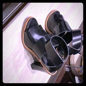 Acne kool heels, size 7